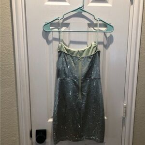 Windsor Backless Green Dress